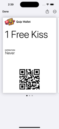 Picture of Free Kiss Coupon